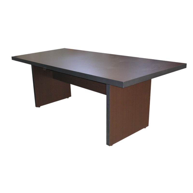 Mesa reuni�o 45mm tabaco/preto